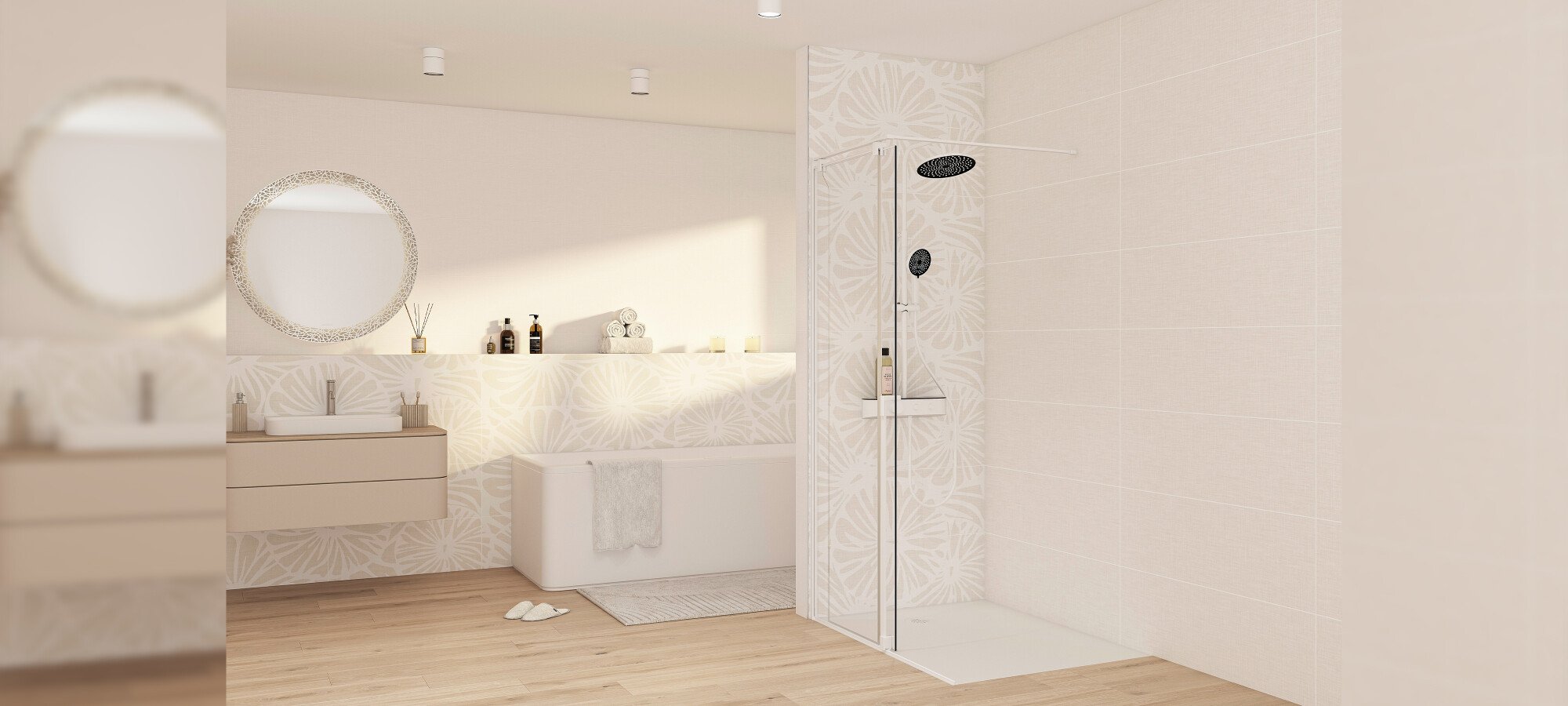 Slider Kinewall Design Lin rosace - 4000x1800