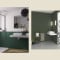 Kinewall Design - mixte vert terrazzo gris - tomettes camaïeu gris - 2900x1585